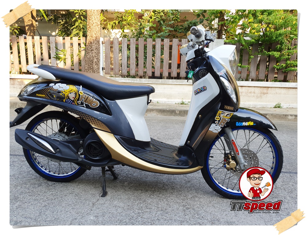 ขายสดผ่อน Fino 115i หัวฉีดจดปี 56 เครื่องดีผ่อนเบาๆเดือนละ 1100 บาท
