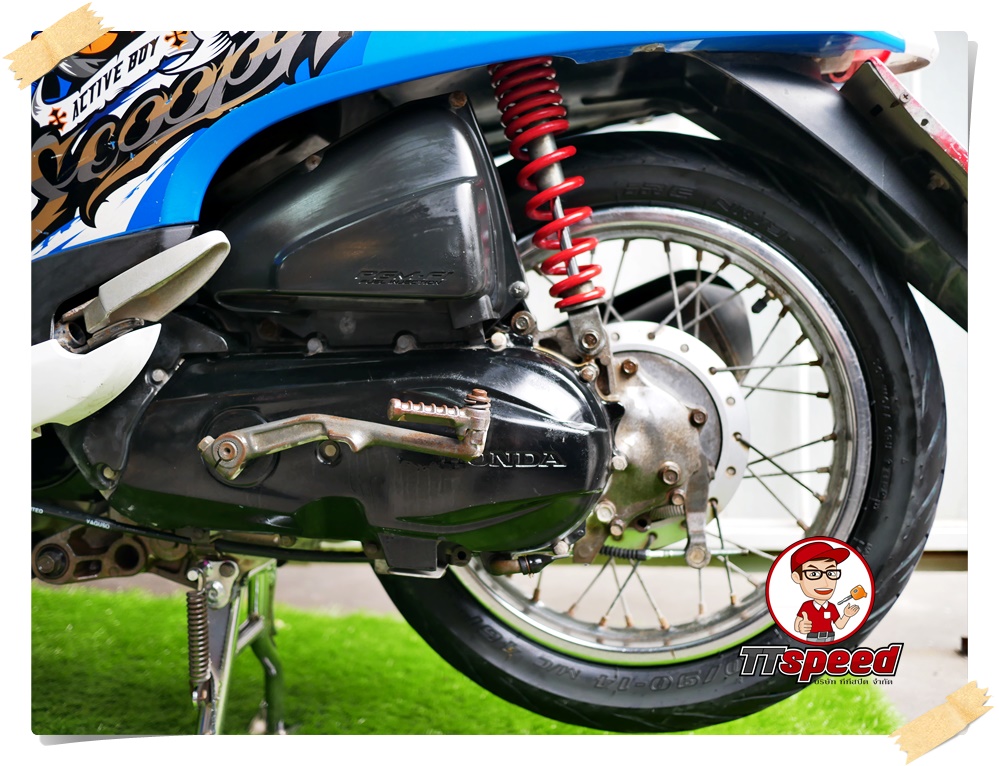 ขายสดผ่อน New Scoopy-i สีฟ้าวิ่งน้อยเครื่องดีมากจดปี 56 ผ่อนได้ไม่ค้ำ