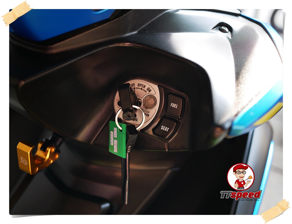 Yamaha Aerox 155 รุ่น 2018 จดปี 61 รถบ้านมือเดียวเครื่องเดิมสมบูรณ์