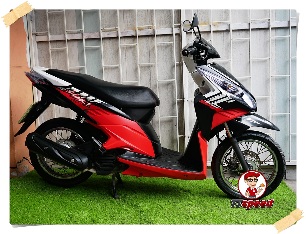Honda Click 110i Street จดปี 54 เครื่องเดิมขี่ดีมากรถบ้านมือเดียวผ่อนได้