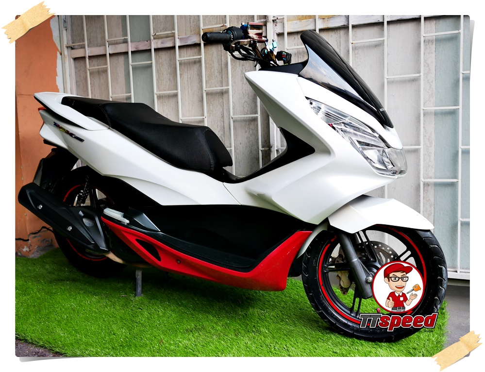 ขายสดผ่อน New PCX 150 เตาแก๊สปี 59 เครื่องดีผ่อนเดือนละ 1925 บาท