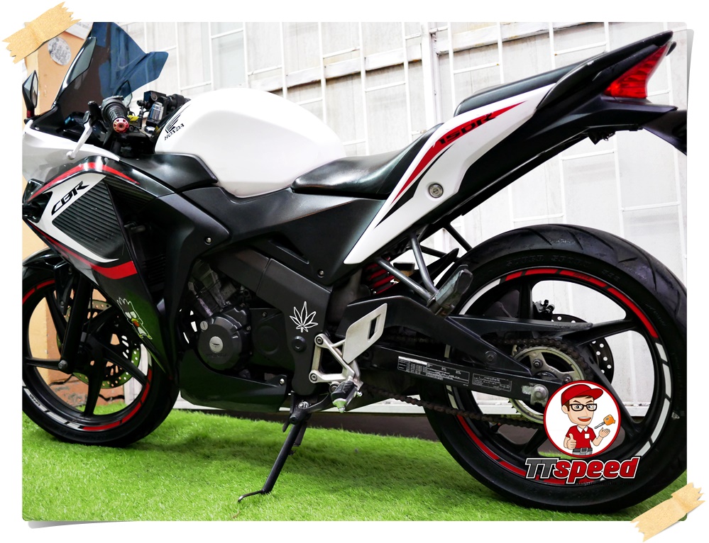 Honda CBR 150R หัวฉีดเครื่องดีรถบ้านมือเดียวจดปี 58 เอกสารเล่มครบ