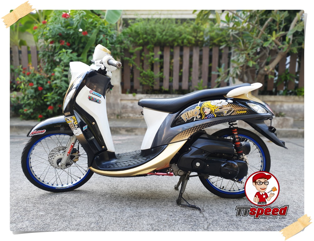 ขายสดผ่อน Fino 115i หัวฉีดจดปี 56 เครื่องดีผ่อนเบาๆเดือนละ 1100 บาท