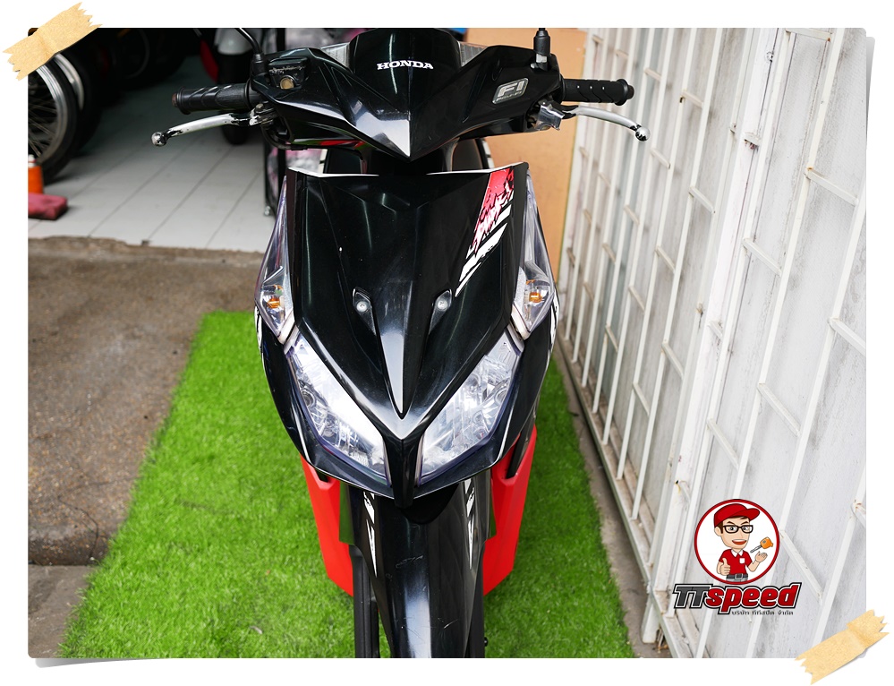 Honda Click 110i Street จดปี 54 เครื่องเดิมขี่ดีมากรถบ้านมือเดียวผ่อนได้