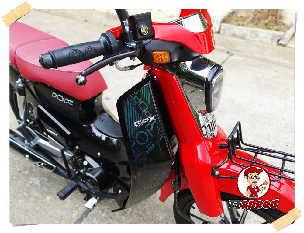 ขาย GPX POPz 125 หัวฉีด สตาร์ทมือไมล์ 870 โลสภาพนางฟ้าปี 62