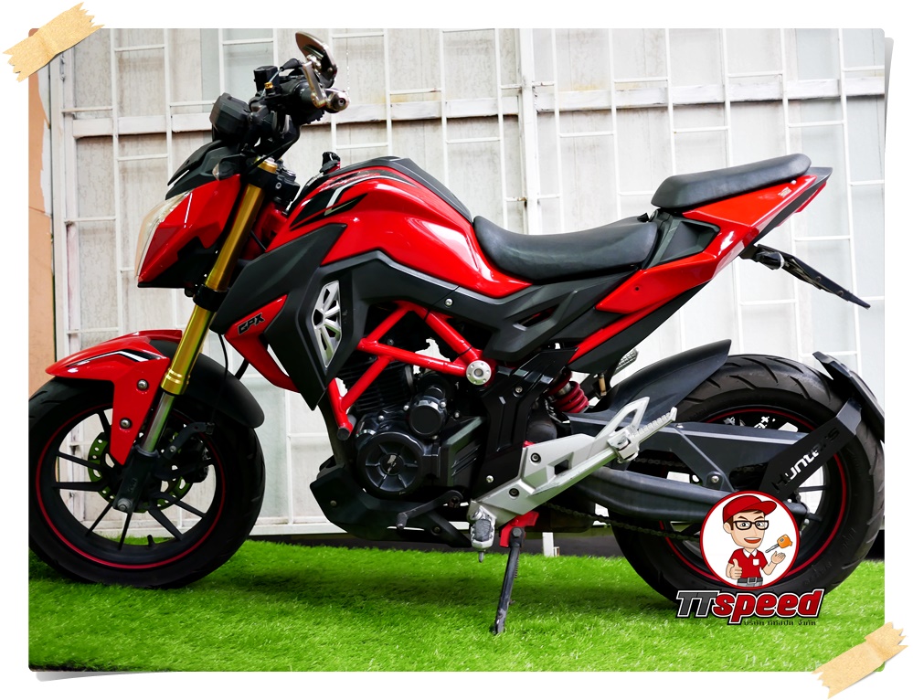 ขาย GPX DEMON 150GN รถบ้านมือเดียวจดปี 60 เครื่องเดิมยางใหม่