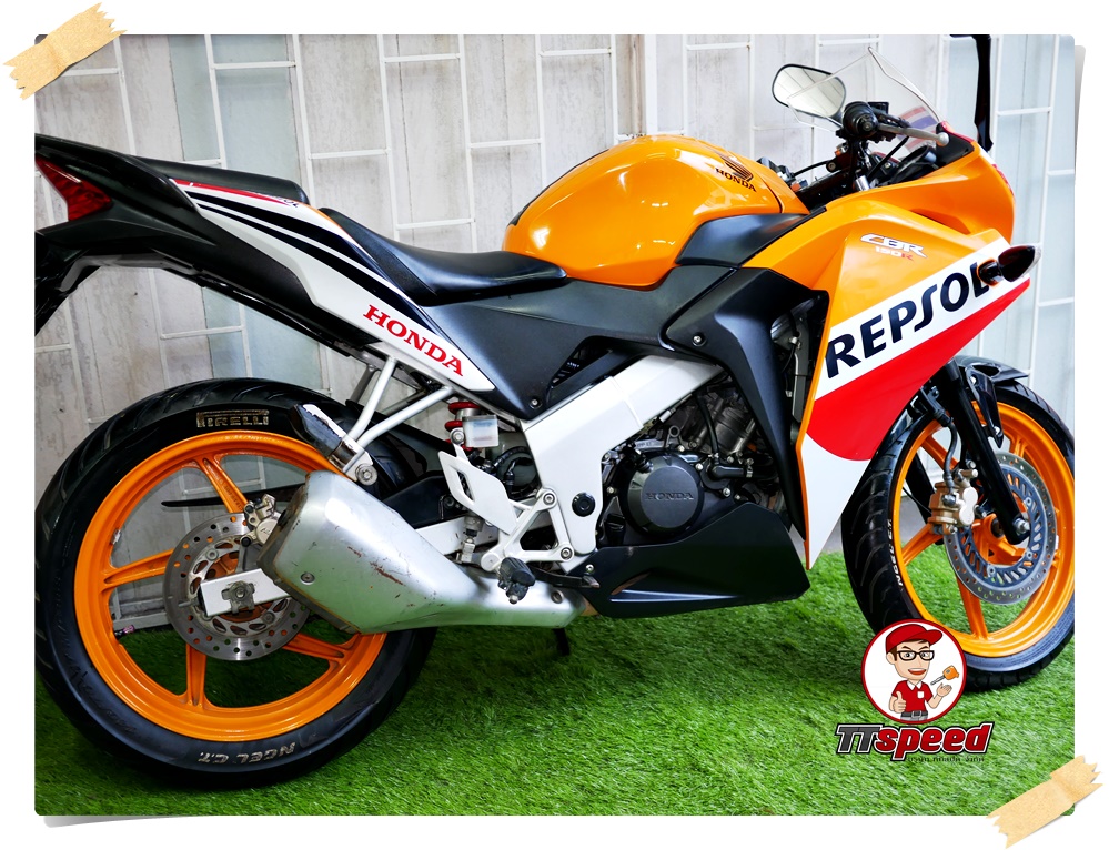 ขาย Honda CBR 150R Champion Special Edition จดปี58 สีสวยเครื่องเดิม 39,900 ฿