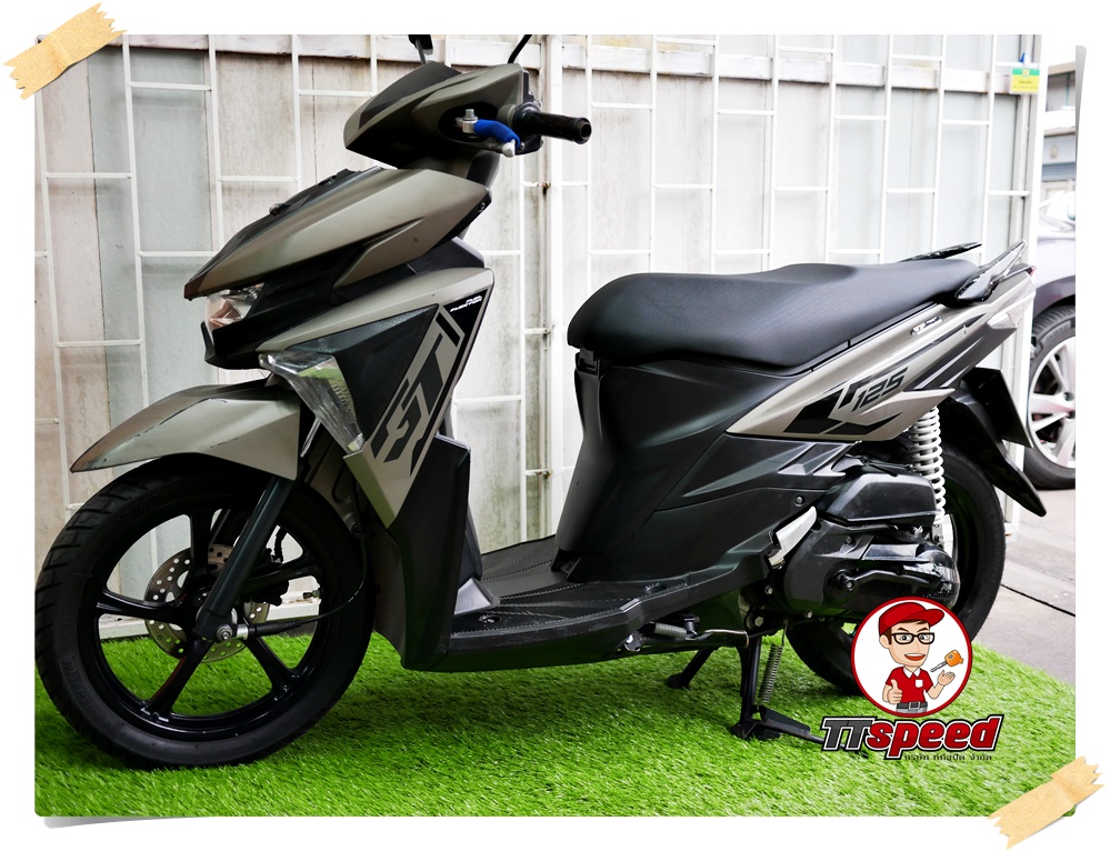 ขาย Yamaha GT125 จดปี 59 ล้อแม็กแท้เครื่องดีผ่อนเดือน 1513 บาท