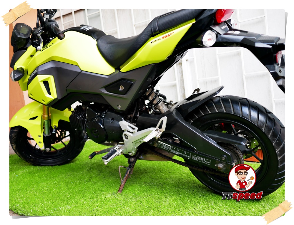 Honda MSX 125SF ไฟหน้า LED รถบ้านวิ่งน้อยปี 59 ผ่อนเดือน 1720บาท