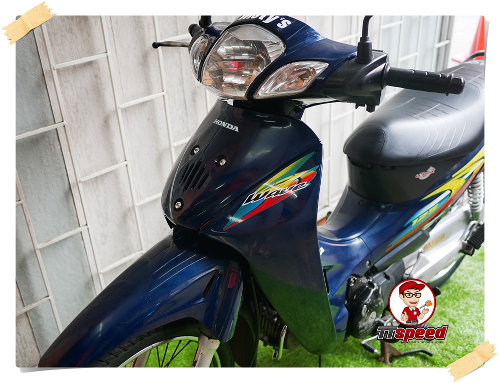 ขาย Wave 125S หัวเถิกสตาร์ทมือเครื่องเดิมไม่เคยแต่ง เอกสารเล่มครบ