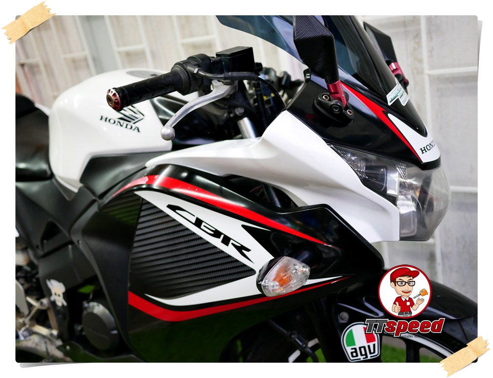 Honda CBR 150R หัวฉีดเครื่องดีรถบ้านมือเดียวจดปี 58 เอกสารเล่มครบ