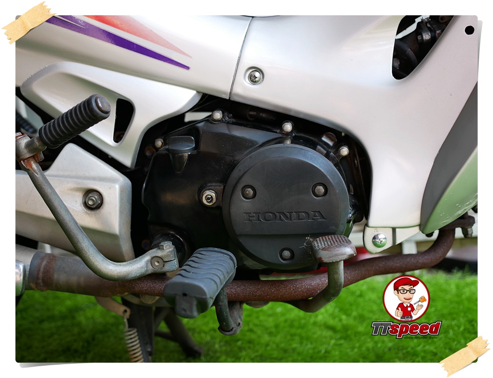 ขายสด Wave 125R สตาร์ทเท้า เครื่องแน่นประหยัดน้ำมันจดปี 48 เล่มพร้อม