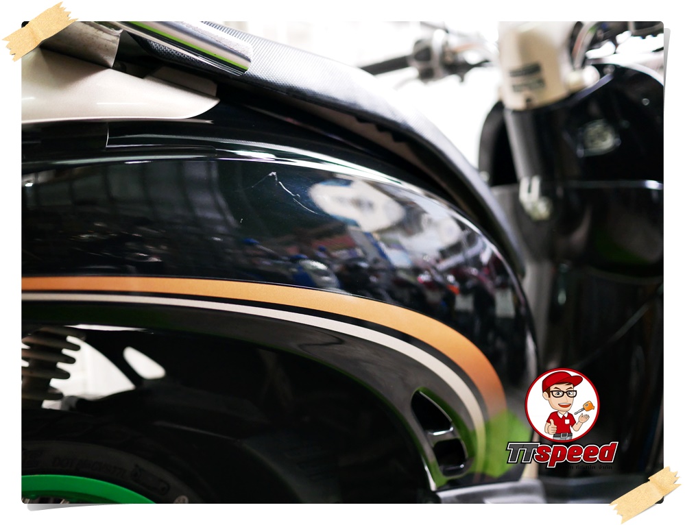 ขายสด Scoopy-i สีดำลงล้อ 17 ระบบหัวฉีดรถบ้านพร้อมขี่เอกสารเล่มครบ