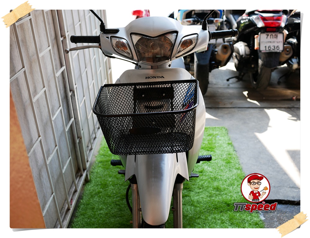 ขายสด Wave 125R สตาร์ทเท้า เครื่องแน่นประหยัดน้ำมันจดปี 48 เล่มพร้อม