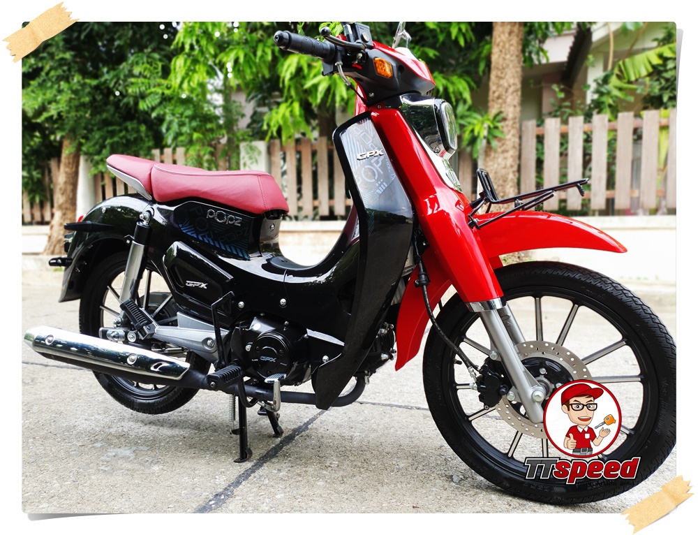 ขาย GPX POPz 125 หัวฉีด สตาร์ทมือไมล์ 870 โลสภาพนางฟ้าปี 62