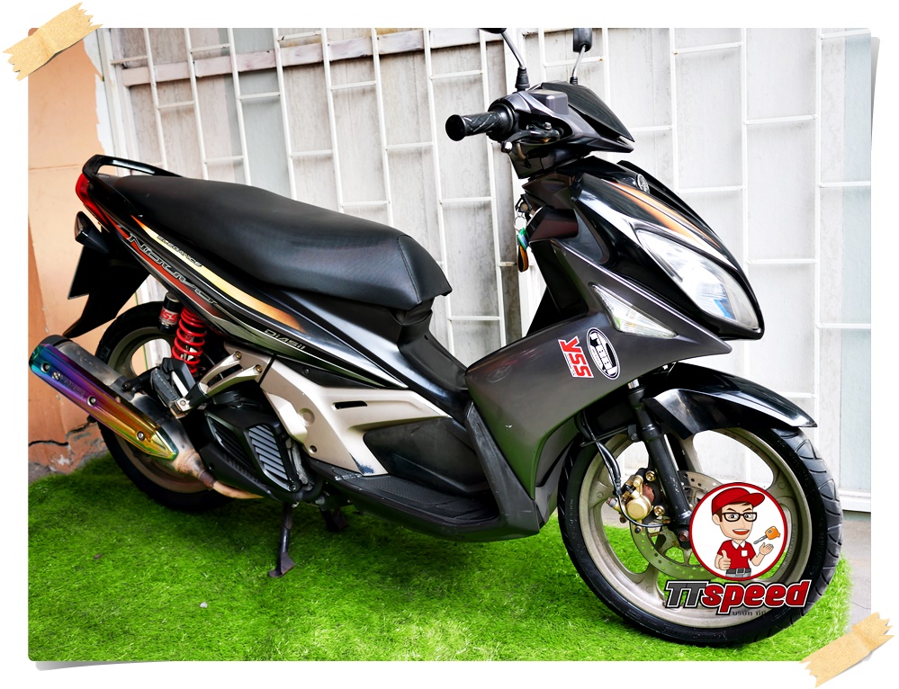 Nouvo Elegance 135 ล้อแม็กตัวท๊อปปี 55 โช๊คหลัง YSS ผ่อนเดือน 963 บาท