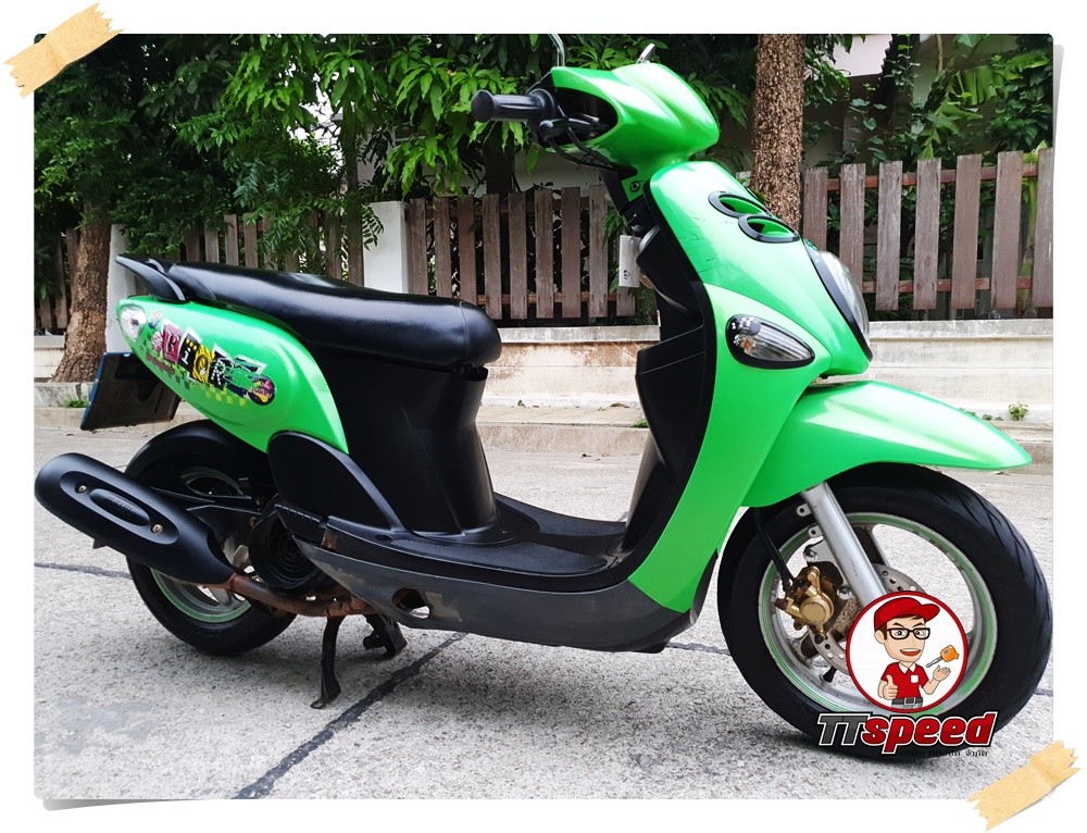 ขาย Yamaha Fiore 115 ระบบหัวฉีดล้อแม็กซ์ จดปี 55 ทรงน่ารักขี่ง่าย