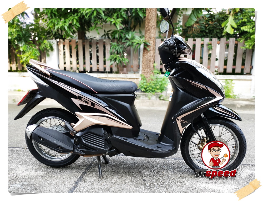 ขายสดผ่อน Mio 125i GT หัวฉีดรถบ้านมือเดียวปี 56 ผ่อนเดือน 825 บาท