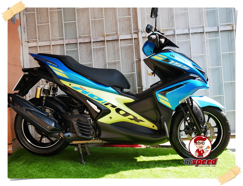 Yamaha Aerox 155 รุ่น 2018 จดปี 61 รถบ้านมือเดียวเครื่องเดิมสมบูรณ์
