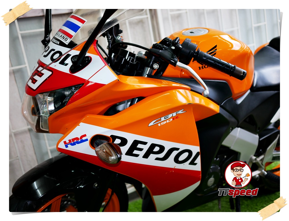 ขาย Honda CBR 150R Champion Special Edition จดปี58 สีสวยเครื่องเดิม 39,900 ฿