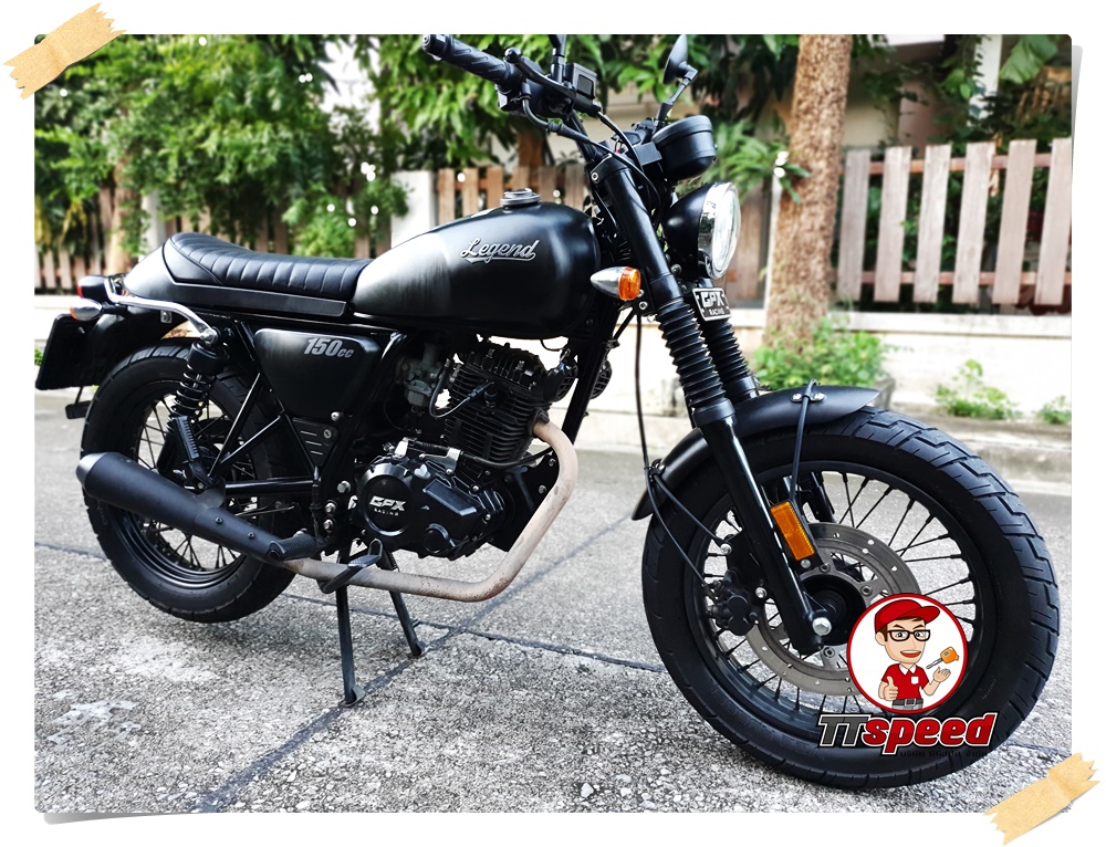 ขายสด GPX Legend 150 ปี61 สีดำรถบ้านมือเดียวสภาพดีเล่มพร้อม