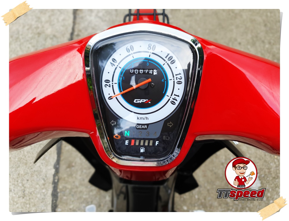 ขาย GPX POPz 125 หัวฉีด สตาร์ทมือไมล์ 870 โลสภาพนางฟ้าปี 62