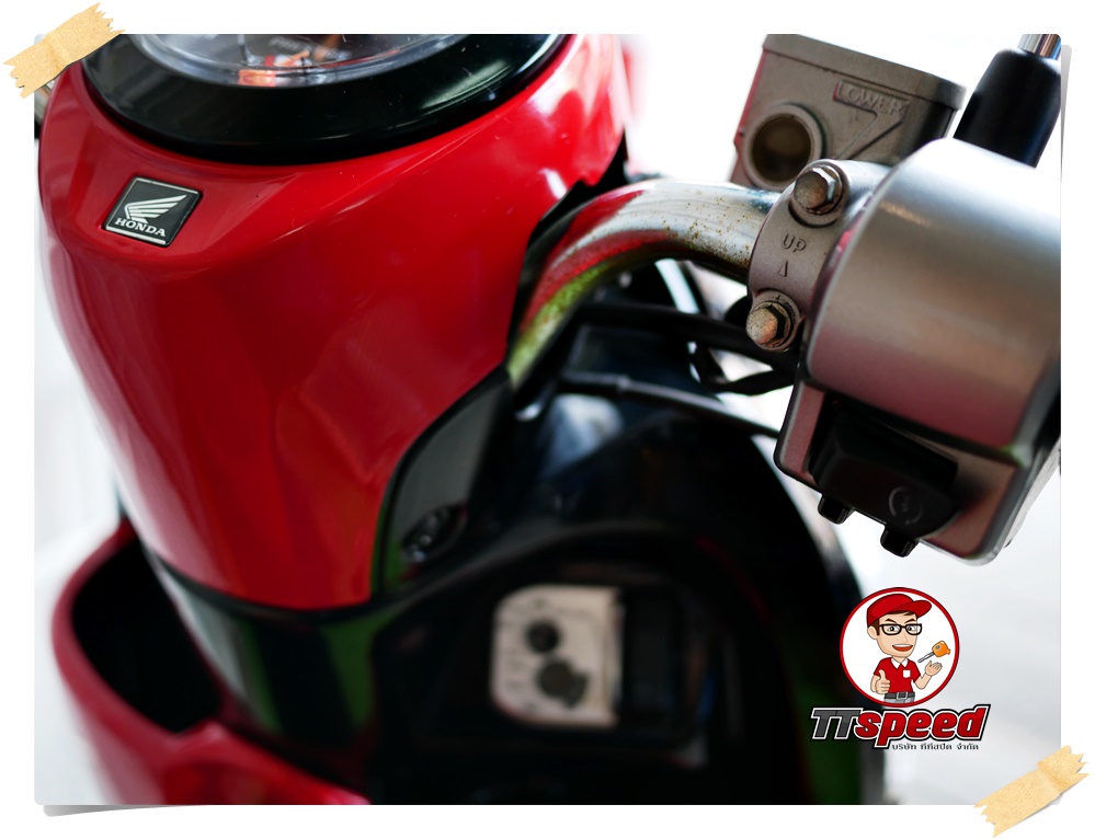 ขาย New Scoopy-i สภาพใหม่เครื่องเดิมปี 55 รถบ้านมือเดียวผ่อนได้