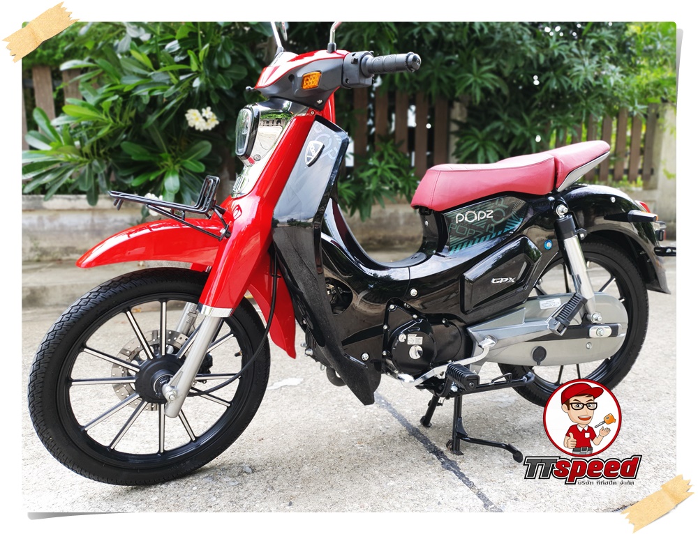 ขาย GPX POPz 125 หัวฉีด สตาร์ทมือไมล์ 870 โลสภาพนางฟ้าปี 62