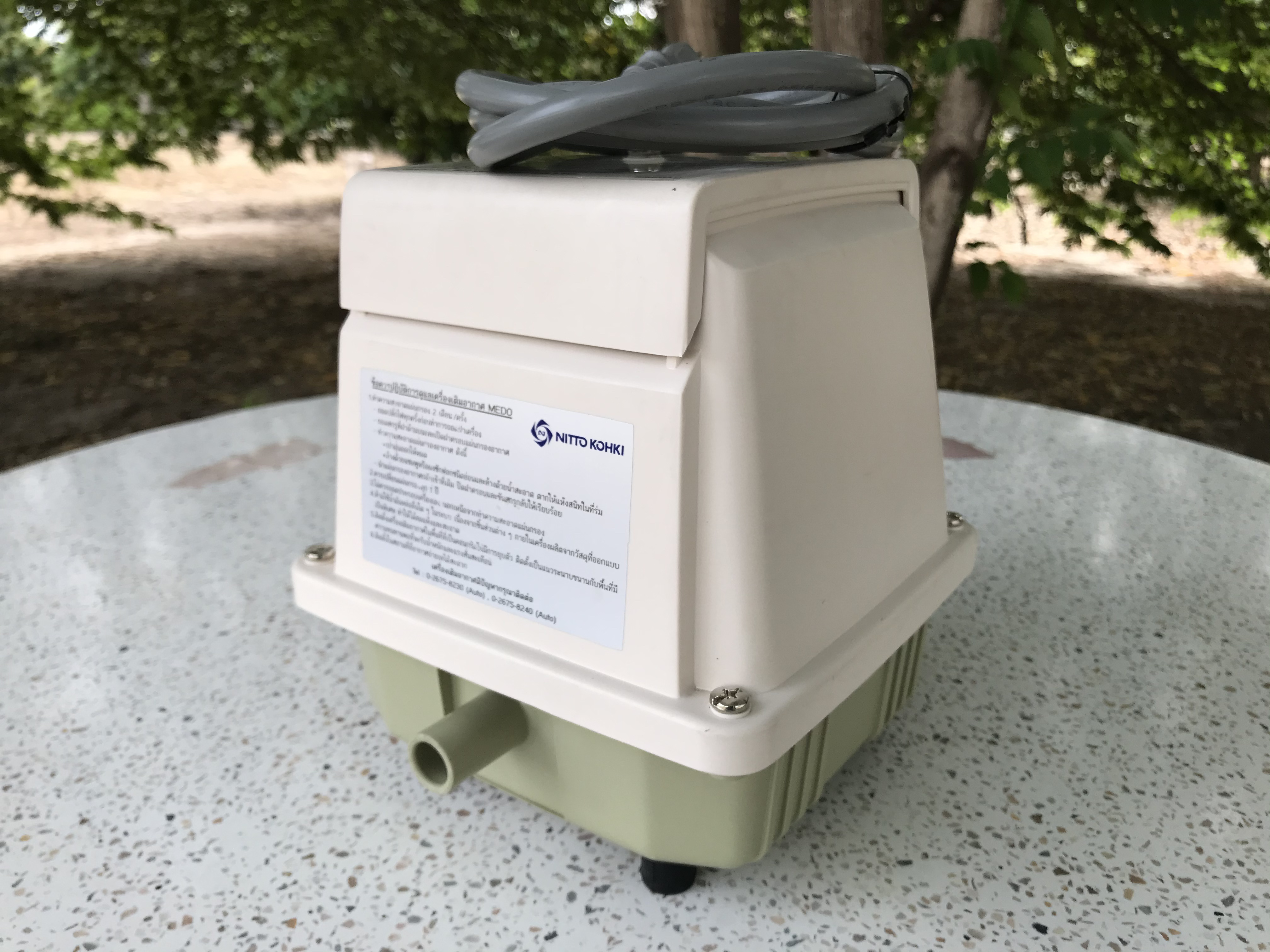 ขายปั๊มลมเติมอากาศ รุ่น LA-45C ยี่ห้อ NITTO MEDO ของใหม่ยังไม่ผ่านการใช้งาน