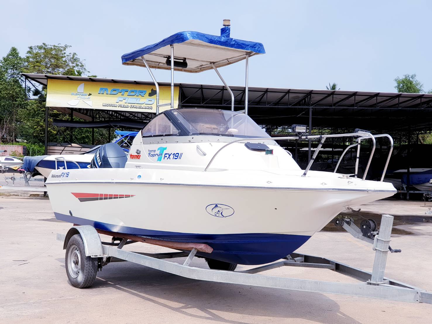 ขายเรือ Yanmar FX-19ll รุ่นใหม่สวยจัด