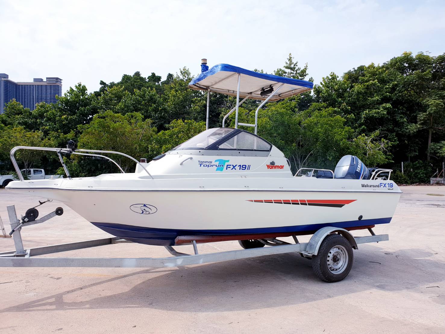 ขายเรือ Yanmar FX-19ll รุ่นใหม่สวยจัด