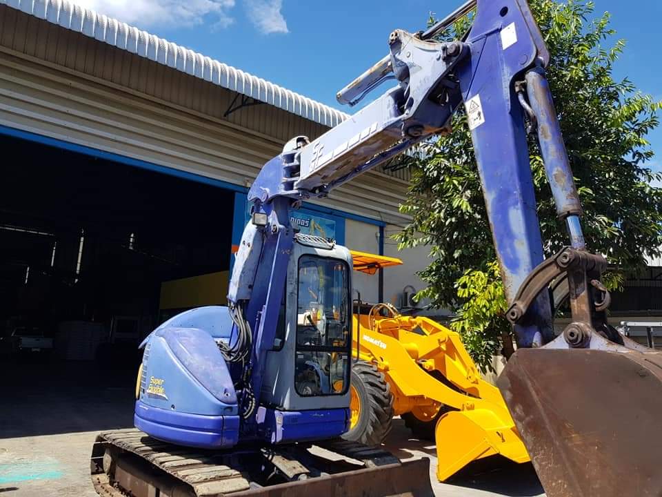 KOMATSU PC58SF ขนาด5.8ตัน ปรับบูมได้2ระดับ และออฟเซทบูม พร้อมตู้เก๋ง มีแอร์ จากโรงงาน แทรคเหล็ก+เกี้ KOMATSU PC58SF ขนาด5.8ตัน ปรับบูมได้2ระดับ และออฟเซทบูม พร้อมตู้เก๋ง มีแอร์ จากโรงงาน แทรคเหล็ก+เกี้