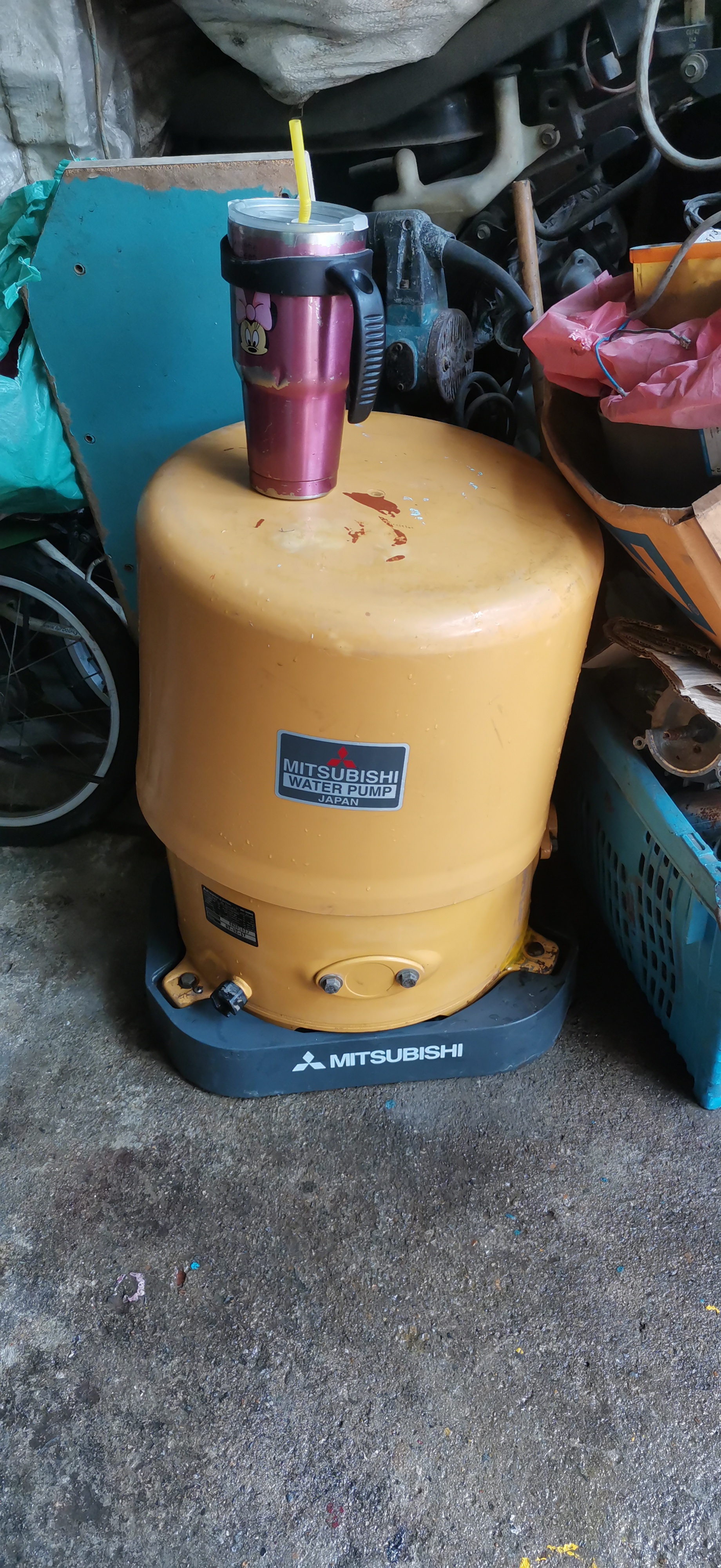 ขาย.. ปั้มน้ำถังอัตโนมัติ.มิตซู.ขนาด300วัตต์.พร้อมใช้งาน