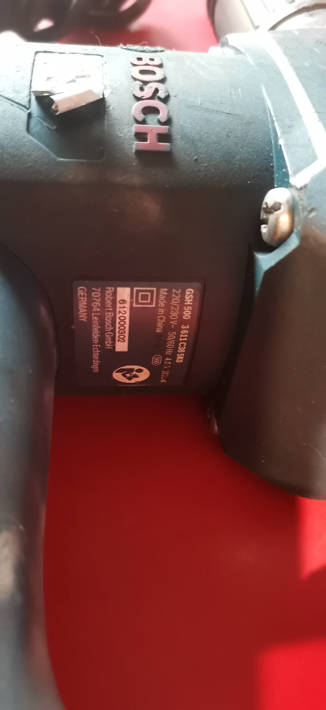 ขาย!! สกัดBOSCH.รุ่นGSH500 ะร้อมใช้งาน