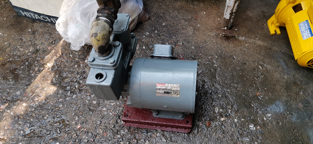 ขาย!! ปั้มน้ำหอยโข่ง.มากีต้า.ขนาด1แรง380v.พร้อมใช้งาน