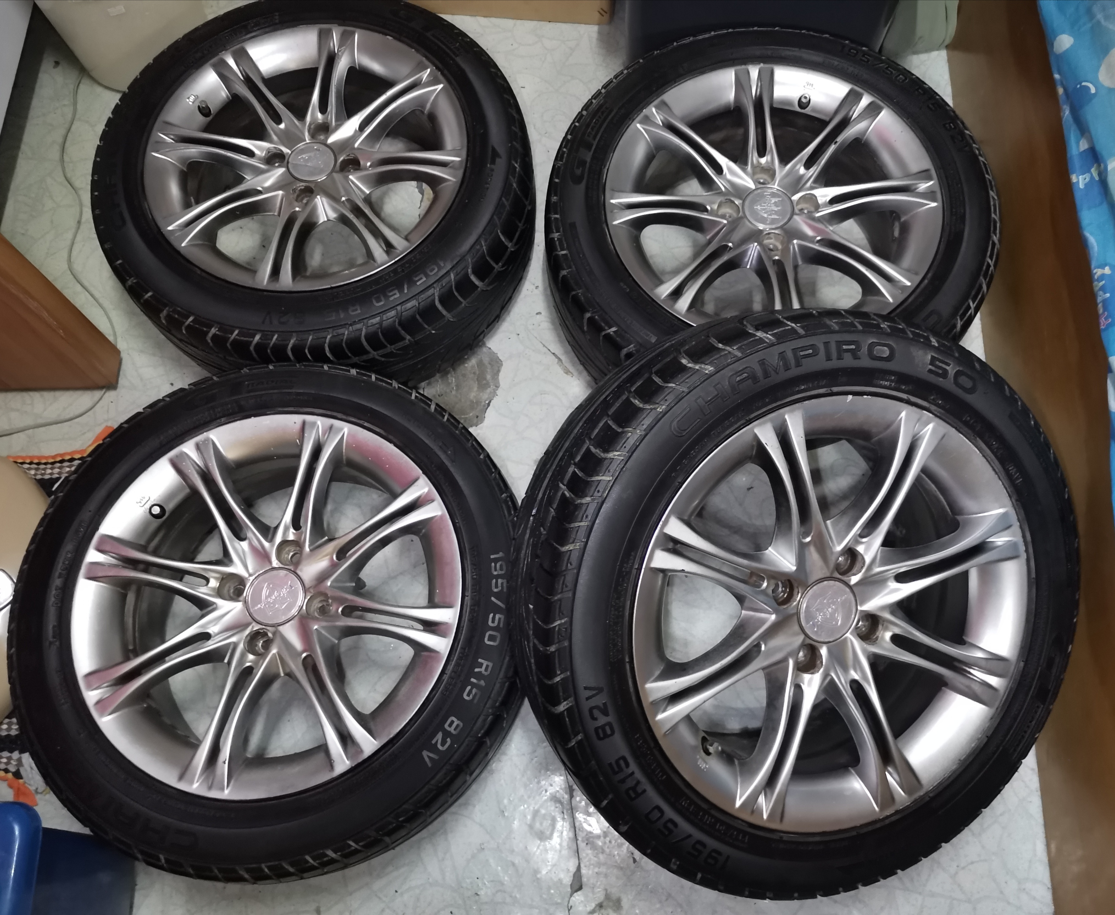 แม็กแต่งขอบ 15 4รู100 พร้อมใช้