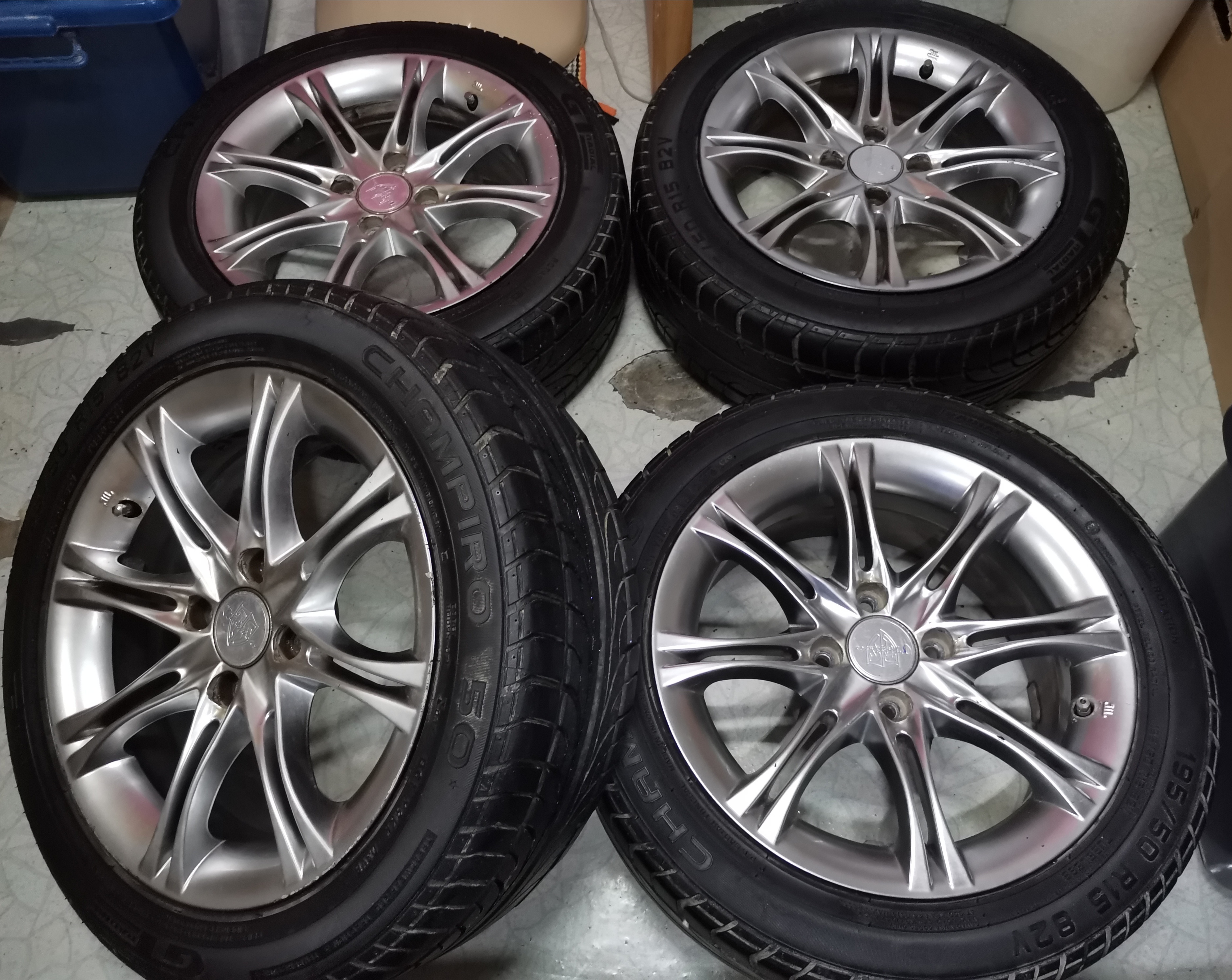 แม็กแต่งขอบ 15 4รู100 พร้อมใช้