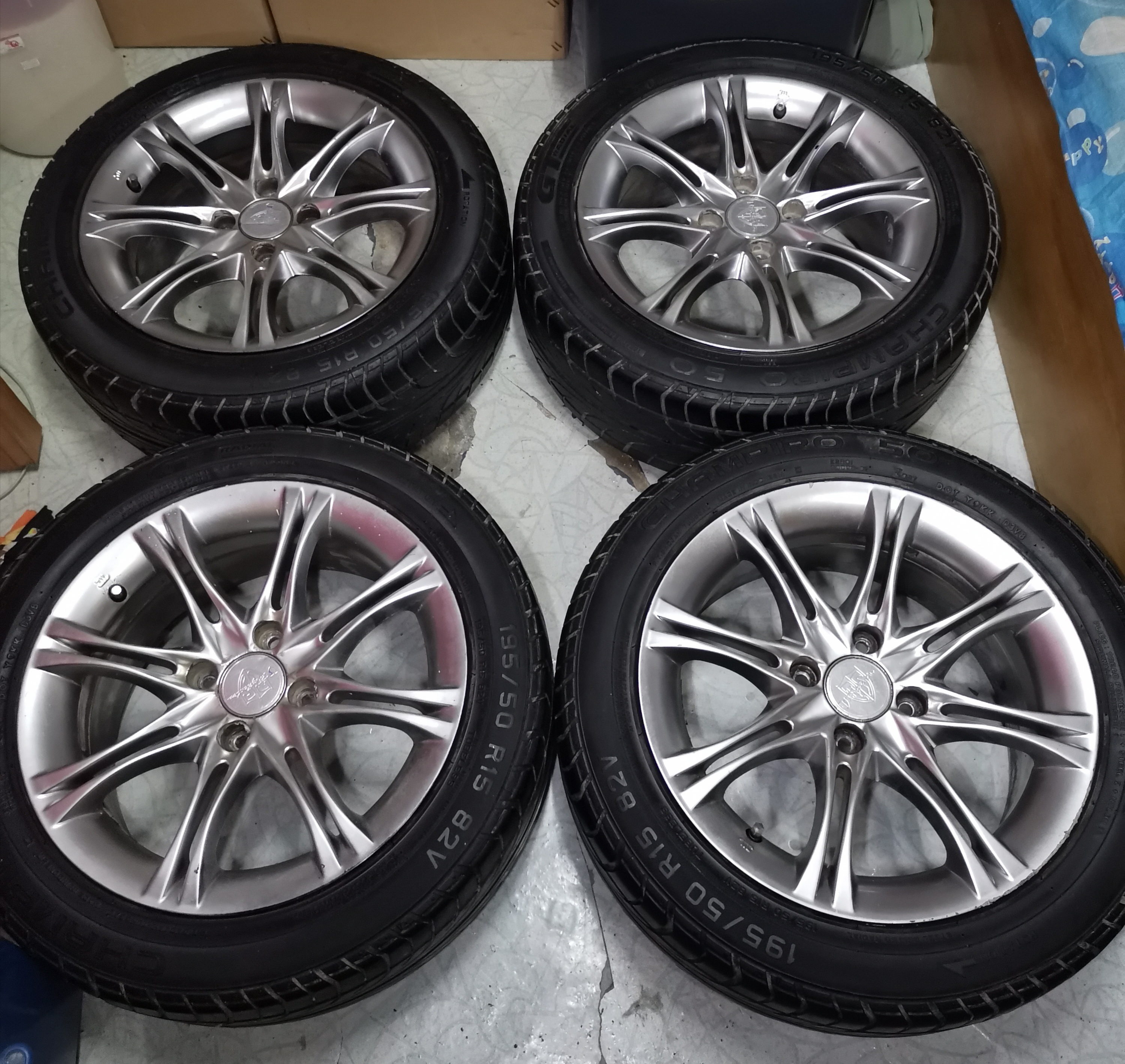 แม็กแต่งขอบ 15 4รู100 พร้อมใช้