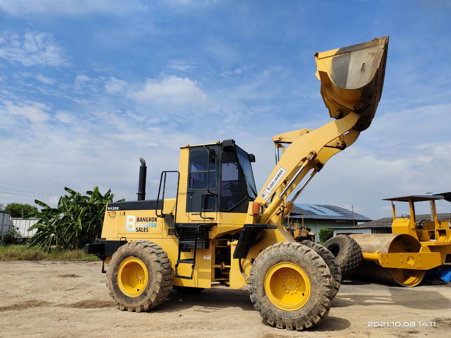 ขายรถตักโคมัทสุ WA200-1 ตู้เก๋ง สภาพรถสวยมาก