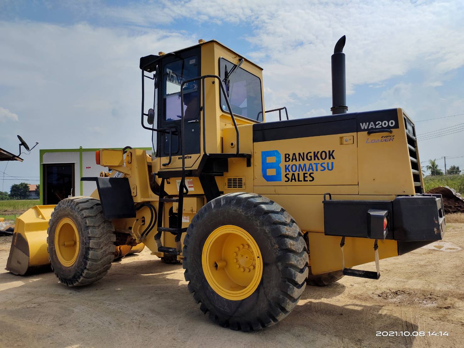 ขายรถตักโคมัทสุ WA200-1 ตู้เก๋ง สภาพรถสวยมาก