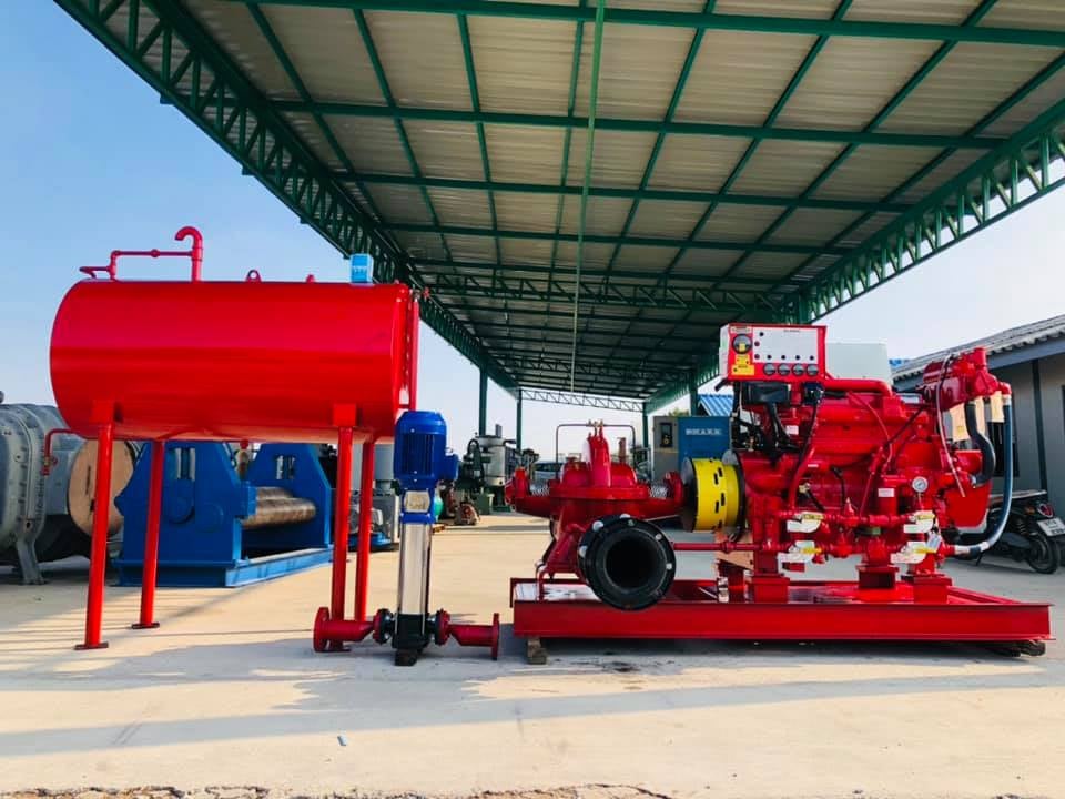 (USAแท้) ชุดปั้มน้ำดับเพลิงของใหม่ PATTERSON FIREPUMP