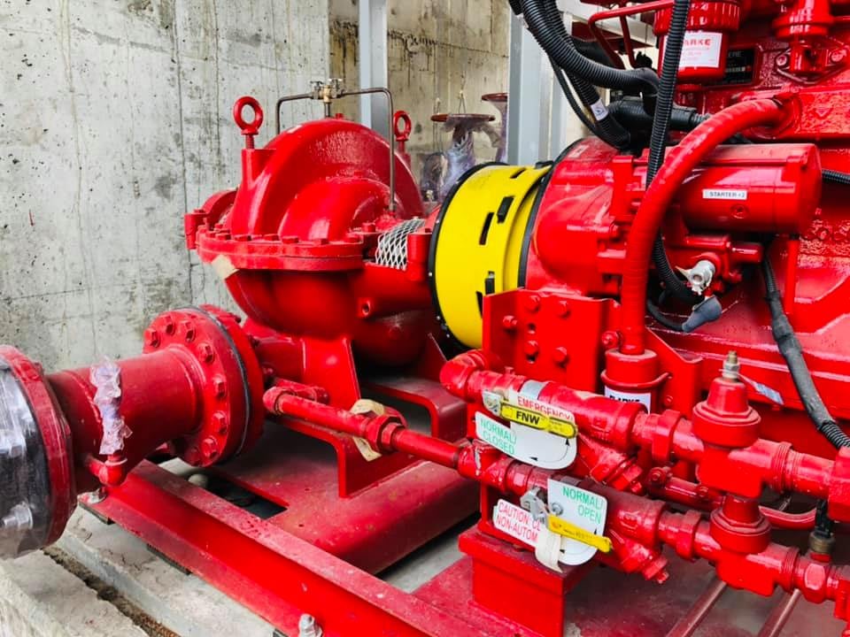 (USAแท้) ชุดปั้มน้ำดับเพลิงของใหม่ PATTERSON FIREPUMP