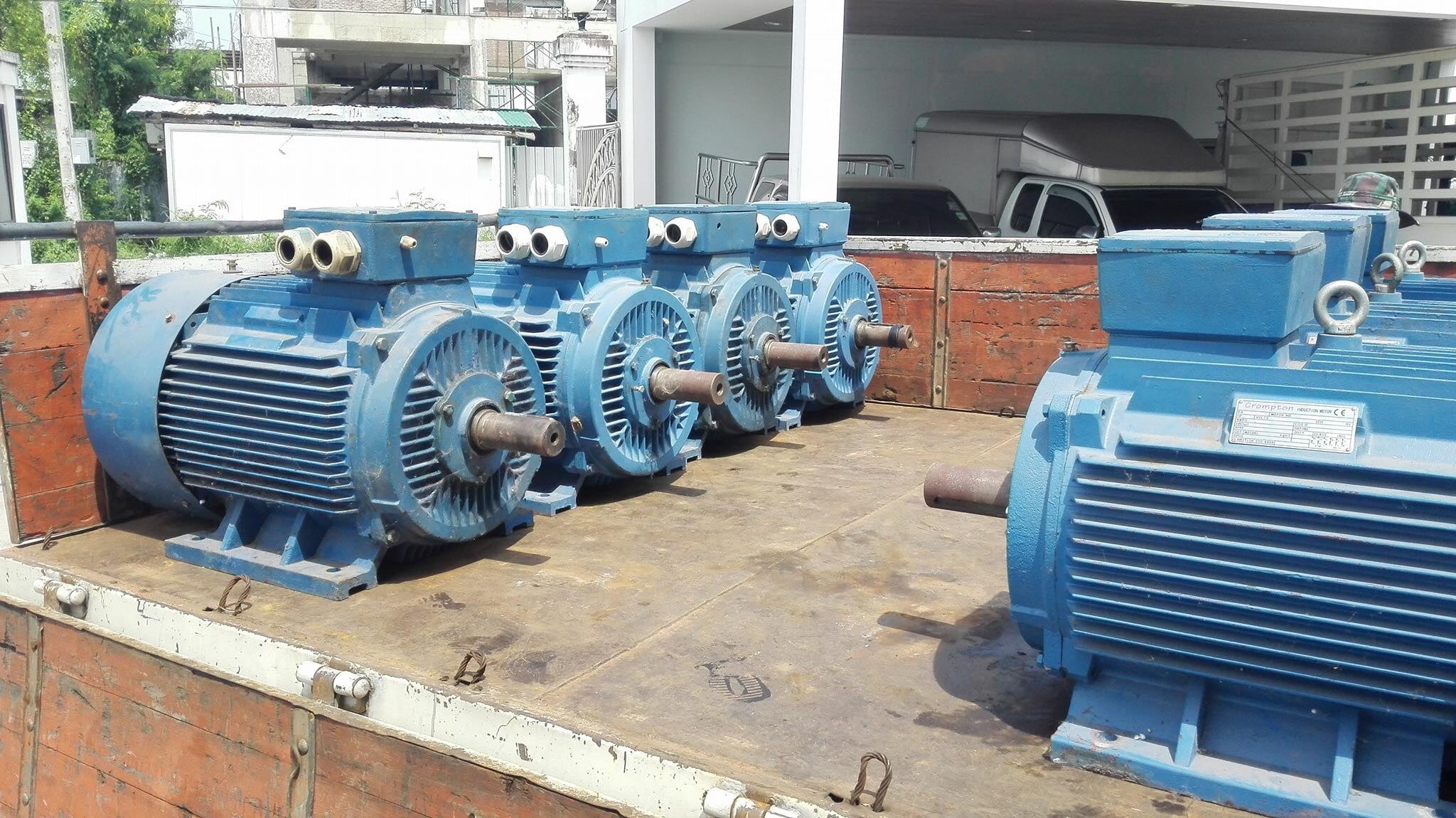 มอเตอร์ไฟฟ้ากำลัง Crompton ขนาด 75 HP 380V 2P (2970 rpm