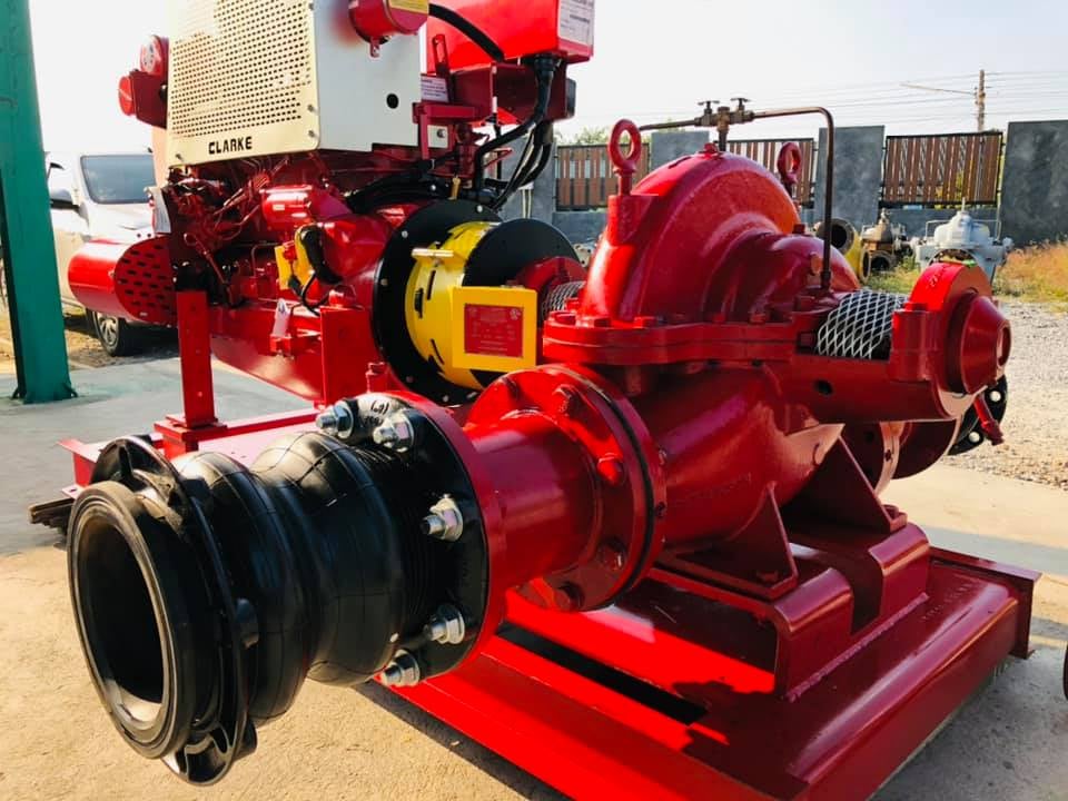 (USAแท้) ชุดปั้มน้ำดับเพลิงของใหม่ PATTERSON FIREPUMP