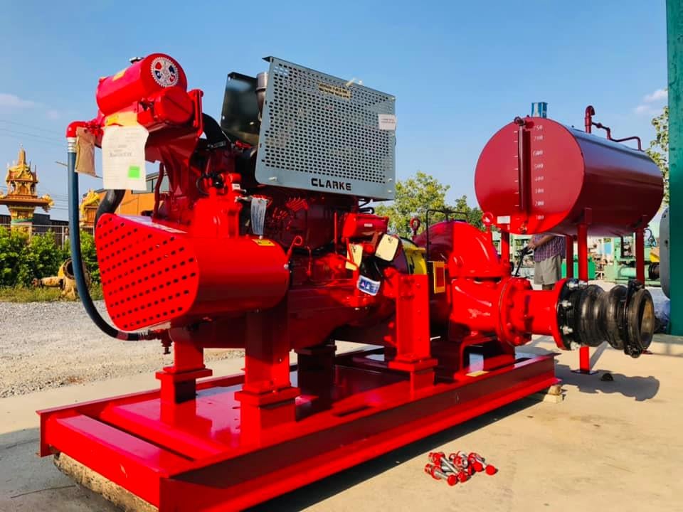 (USAแท้) ชุดปั้มน้ำดับเพลิงของใหม่ PATTERSON FIREPUMP