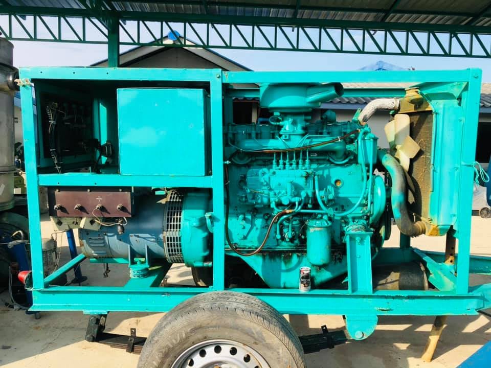 (เครื่องฟิตติดง่าย) เครื่องปั่นไฟ ABB 30 KVA ดีเซล 6 สูบ