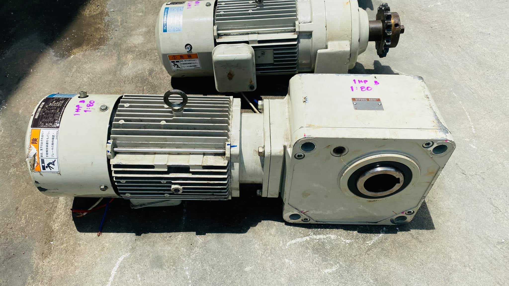 มอเตอร์เกียร์ทดญี่ปุ่น SUMITOMO JAPAN ระบบไฟ 380V เข้าใหม่ 6 ตัว