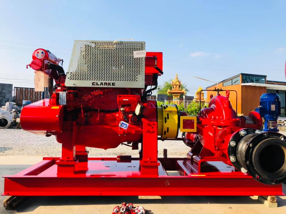 ป้ายแดง!! ชุดปั้มน้ำดับเพลิงของใหม่ PATTERSON FIREPUMP Import From USA