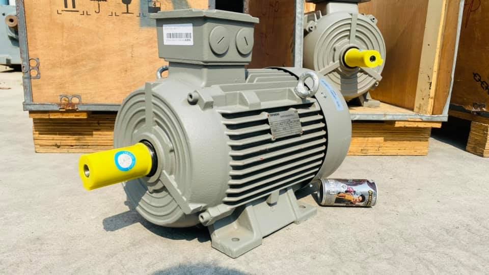 (ของใหม่อยู่ในลัง) มอเตอร์ไฟฟ้า SIEMENS 4 POLE