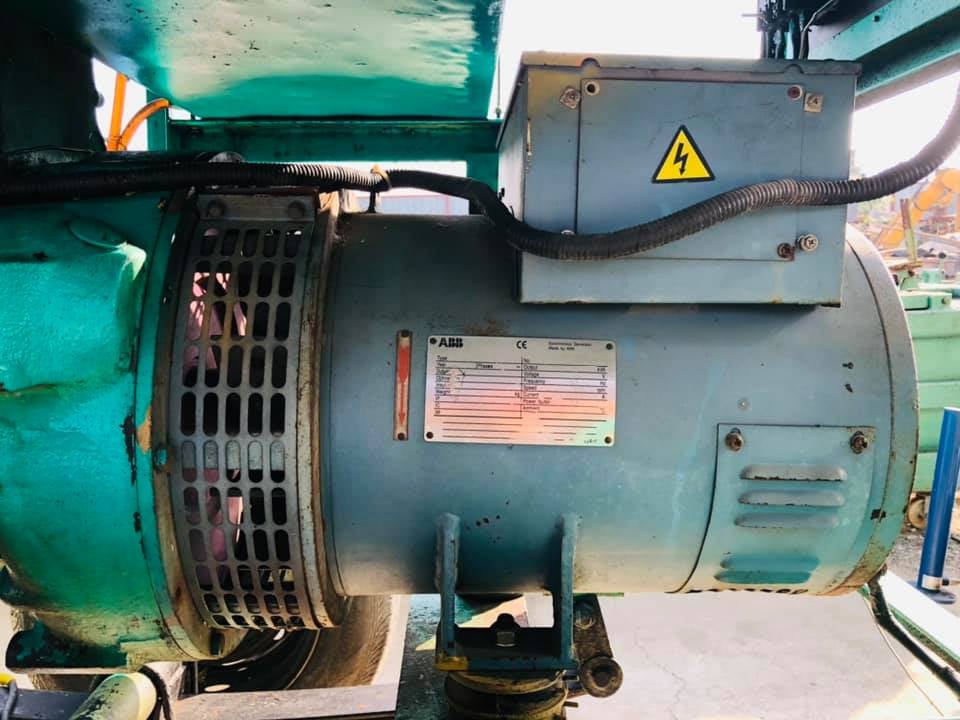 (เครื่องฟิตติดง่าย) เครื่องปั่นไฟ ABB 30 KVA ดีเซล 6 สูบ